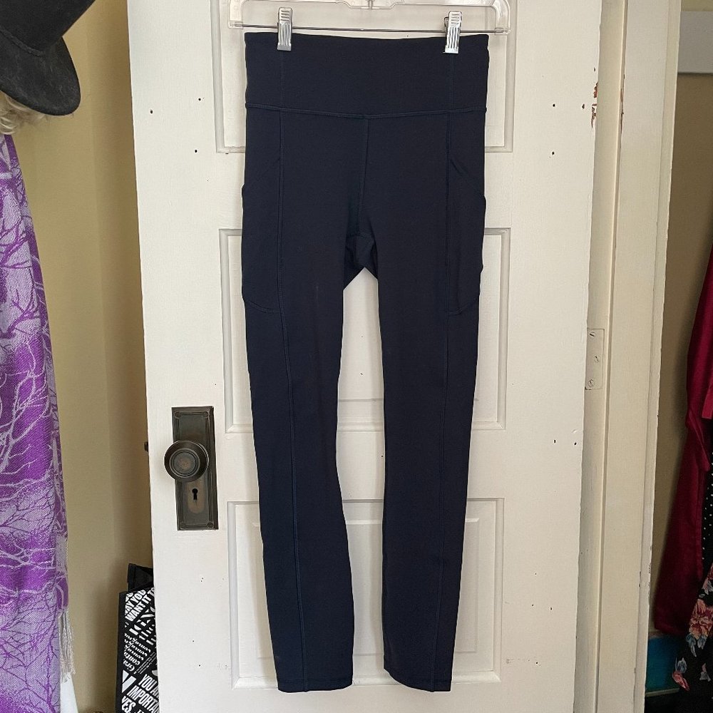 Invigorate High-Rise Tight 25" True Navy